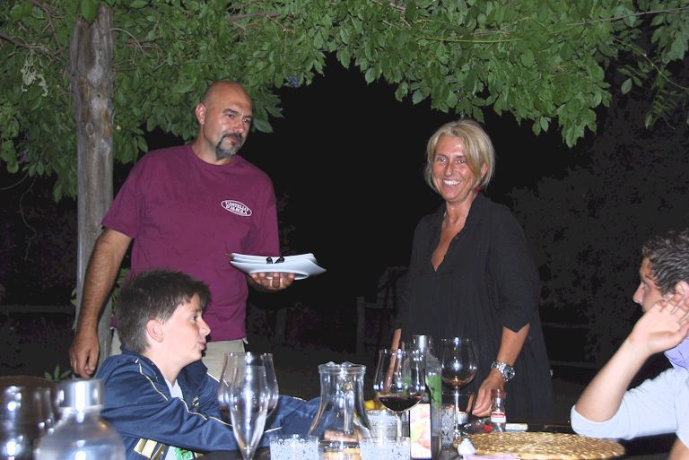 Tuscan dinner at your accommodations in Tuscany