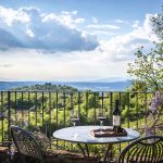 Enjoy a glass of wine at your Tuscany vacation accommodation Enjoy a glass of wine at your Tuscany vacation accommodation